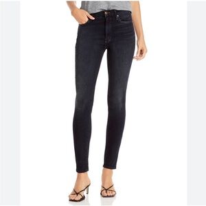 MOTHER High Waisted Looker Skinny Jeans in Coffee, Tea, or Me Size 29